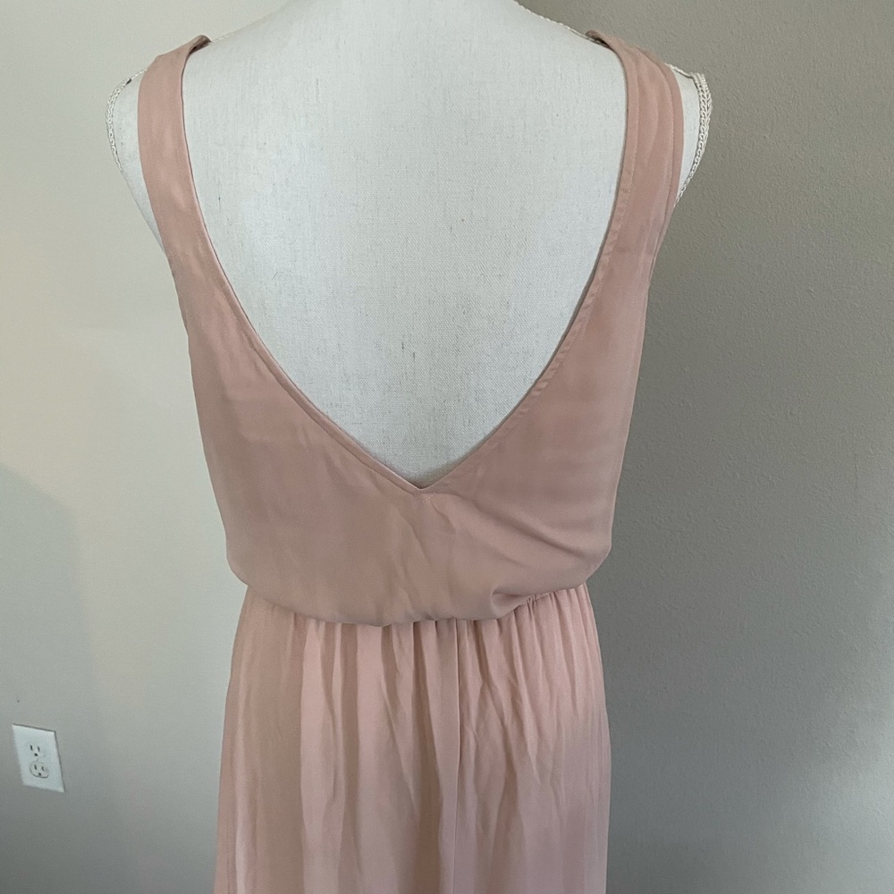 SHOW ME YOUR MUMU Kendal Maxi Dress L Dusty blush - Picture 10 of 14